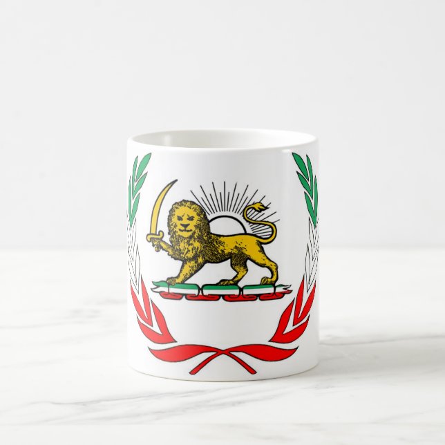 Mug Magic drapeau de l'Iran (Centre)