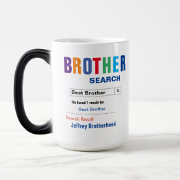 Mug Magic Drôle personnalisé Meilleur cadeau Frère