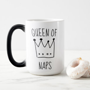 Mug Magic Drôle Reine des Naps Couronne 