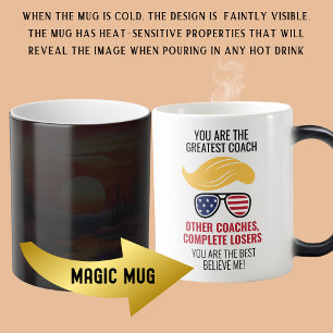 Mug Magic Drôle Trump meilleur entraîneur
