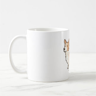 Mug Magic du chien corgi gallois de Pembroke