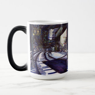 Mug Magic Dusting the Piano