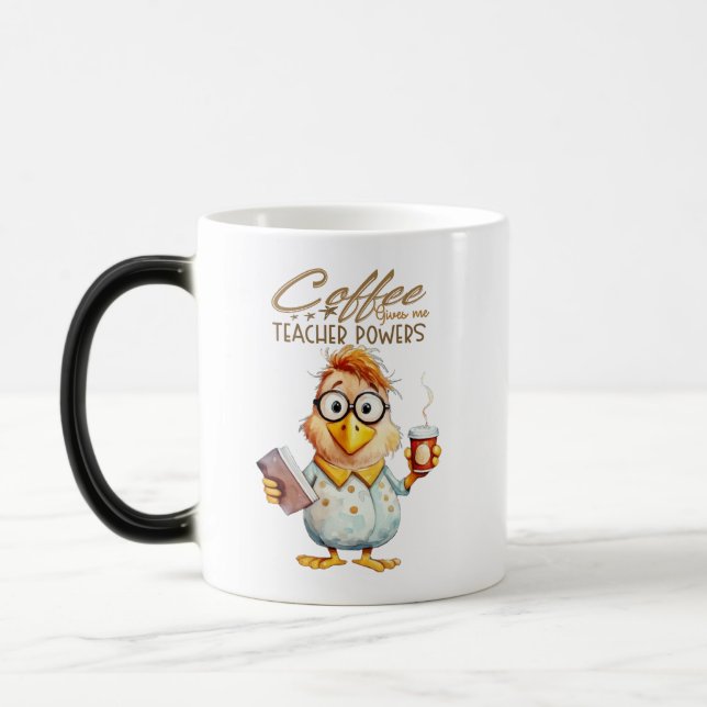 Mug Magic El café me da poderes de maestro (Gauche)