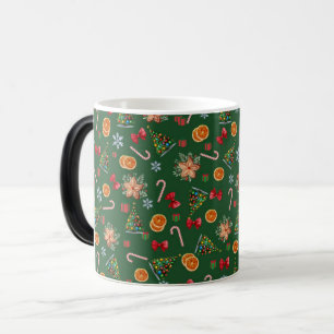 Mug Magic Élégant Sucré Mignon Cookies de Noël Canne à Sucre