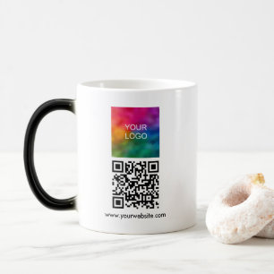 Mug Magic Élégant Votre Code QR Personnalisé Logo Promotionn