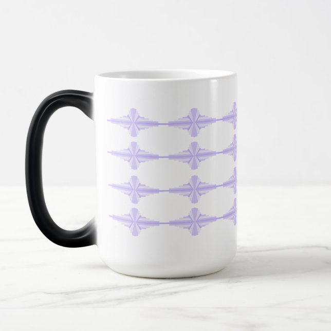 Mug Magic Elément Art déco en lilas & violet (Gauche)