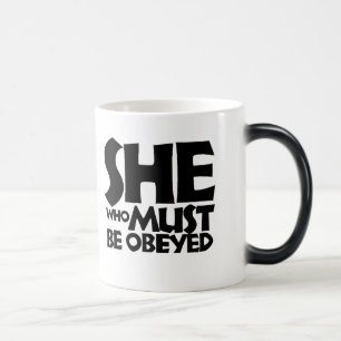 Mug Magic Elle qui doit être obéie