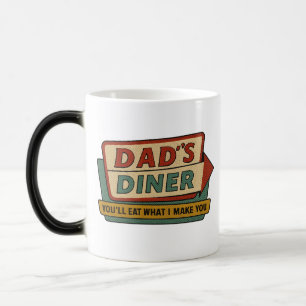 Mug Magic Enseigne Rétro du Diner de Papa – Ben-Day Art Pop