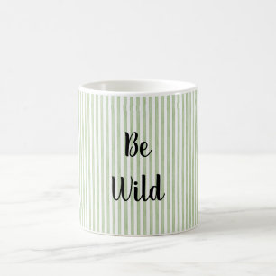 Mug Magic Être des rayures vertes sauvages