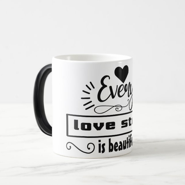 Mug Magic every love story is beautiful (Devant gauche)