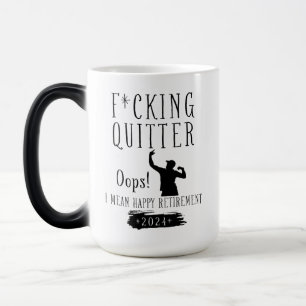 Mug Magic F*cking Quitter Oops Je Veux Dire Bonne Retraite 2