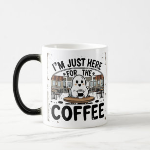 Mug Magic Fantôme ici pour le café