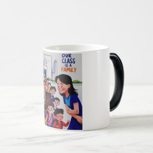 Mug Magic Femmes Notre classe est une famille