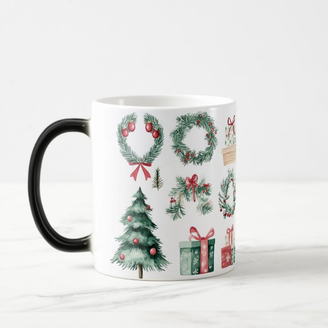 Mug Magic Festive Vintage Christmas (Gauche)