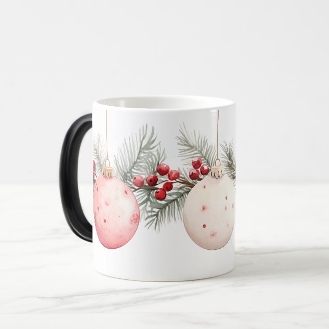 Mug Magic Festive Vintage Christmas (Devant gauche)