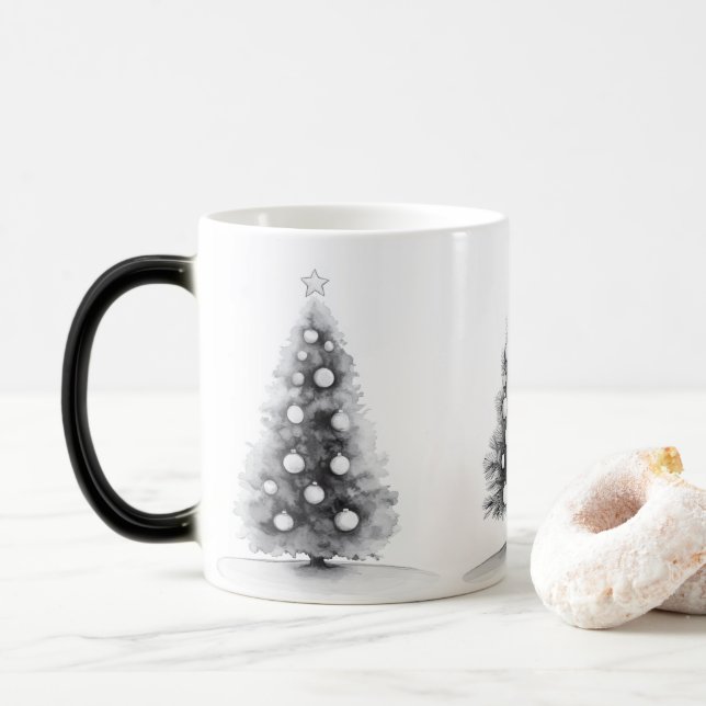Mug Magic Festive Vintage Christmas (Avec donut)