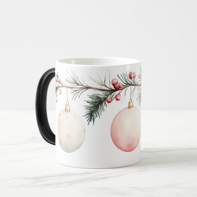 Mug Magic Festive Vintage Christmas (Devant gauche)