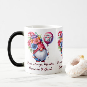 Mug Magic Fête des mères magiques : Gnome qui change de coul