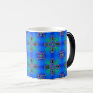 Mug Magic Fleurs Artdeco dans le style rétro