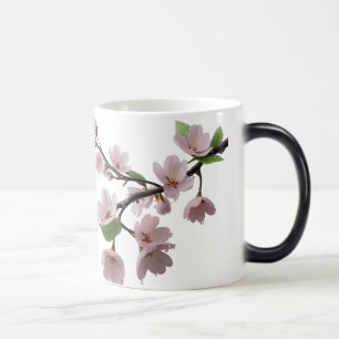 Mug Magic Fleurs dans la pluie - Élégante fleur de cerisier