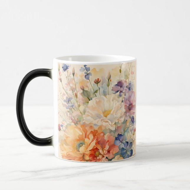Mug Magic fleurs en capital (Gauche)