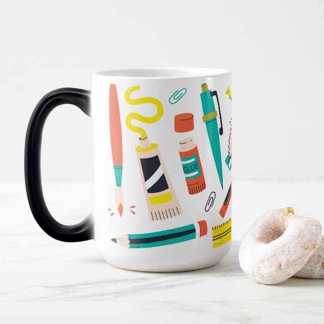 Mug Magic Fournitures Doodle Art (Avec donut)