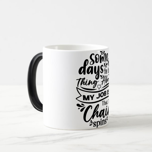 Mug Magic Funny Office Coffee Quotes (Devant gauche)