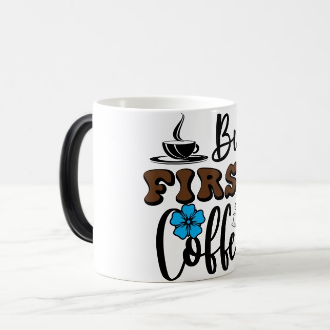 Mug Magic Funny Office Coffee Quotes (Devant gauche)