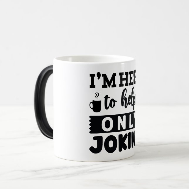Mug Magic Funny Office Coffee Quotes (Devant gauche)