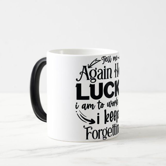 Mug Magic Funny Office Coffee Quotes (Devant gauche)