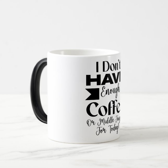 Mug Magic Funny Office Coffee Quotes (Devant gauche)