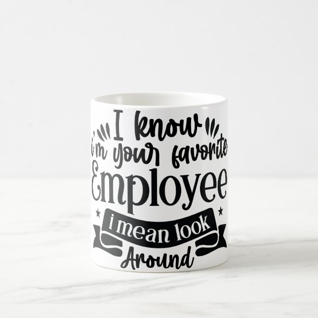 Mug Magic Funny Office Coffee Quotes (Centre)