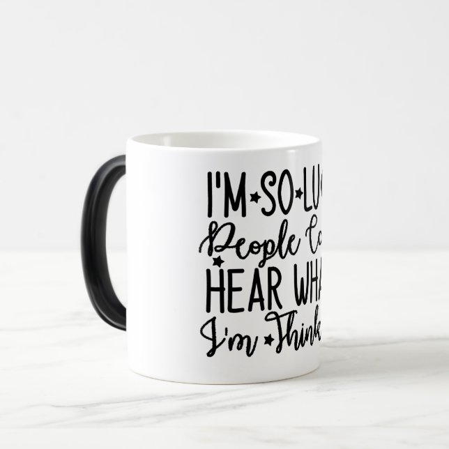 Mug Magic Funny Office Coffee Quotes (Devant gauche)
