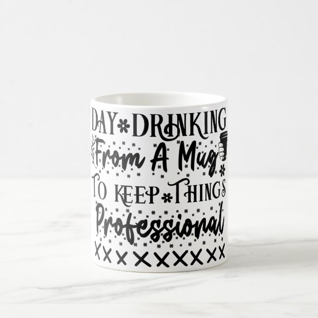 Mug Magic Funny Office Coffee Quotes (Centre)
