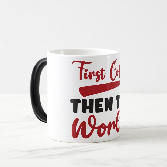 Mug Magic Funny Office Coffee Quotes (Devant gauche)