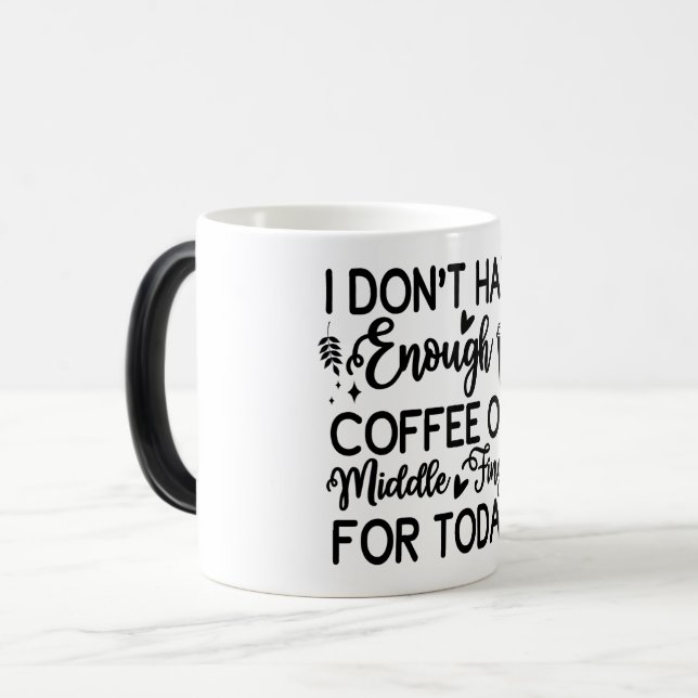 Mug Magic Funny Office Coffee Quotes (Devant gauche)