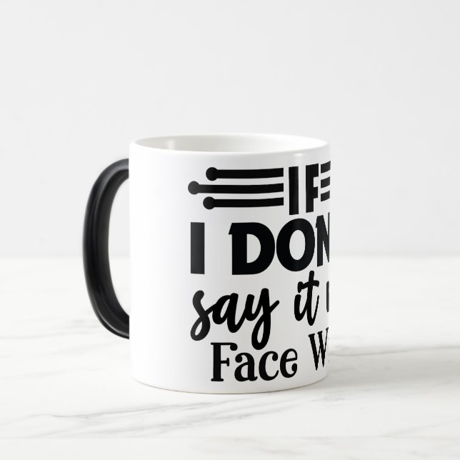 Mug Magic Funny Office Coffee Quotes (Devant gauche)