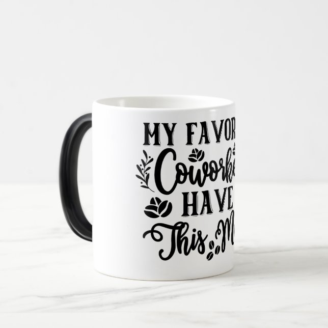 Mug Magic Funny Office Coffee Quotes (Devant gauche)