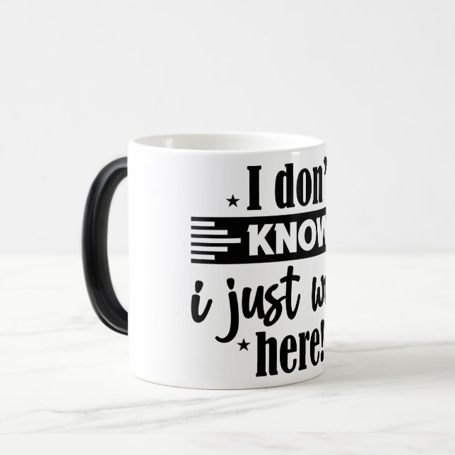 Mug Magic Funny Office Coffee Quotes (Devant gauche)