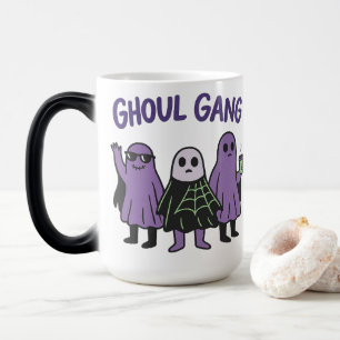 Mug Magic Gang de goules Équipe de fantômes violets Café Hal
