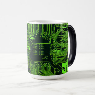 Mug Magic Geek de la carte de circuit électronique Nerd PCB