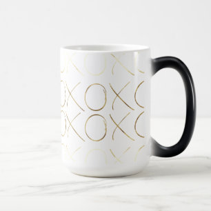 Mug Magic Glam en or noir XOXO