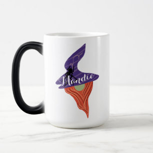 Mug Magic Gnome d'Halloween Doodles de nom d'araignée