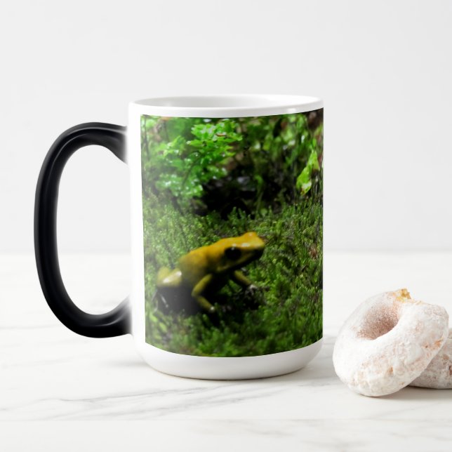 Mug Magic Grenouille jaune (Avec donut)