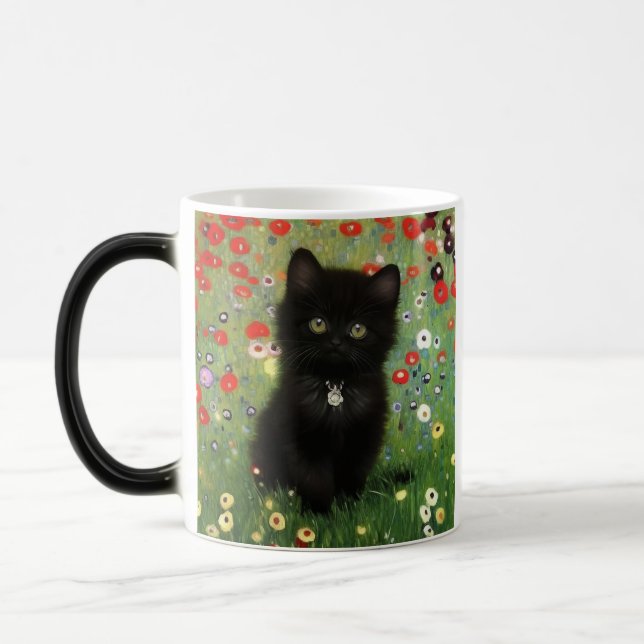 Mug Magic Gustav Klimt Kitten (Gauche)