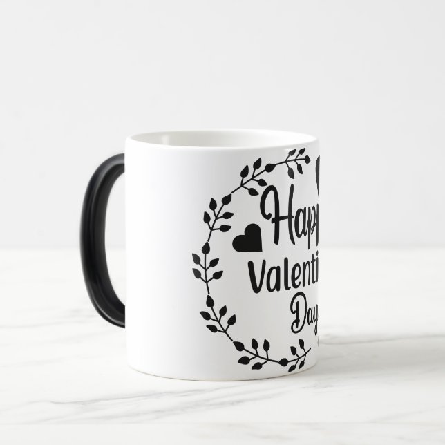 Mug Magic happy valentines day (Devant gauche)