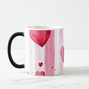 Mug Magic Hearts and stripes Valentines
