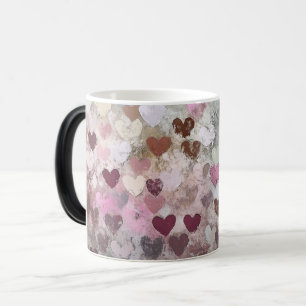 Mug Magic Hearts Pattern valentines day
