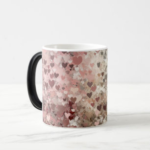 Mug Magic Hearts Pattern valentines day