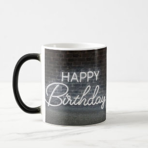 MUG MAGIC **HEUREUX ANNIVERSAIRE MUG** OU "ENSEIGNANT"
